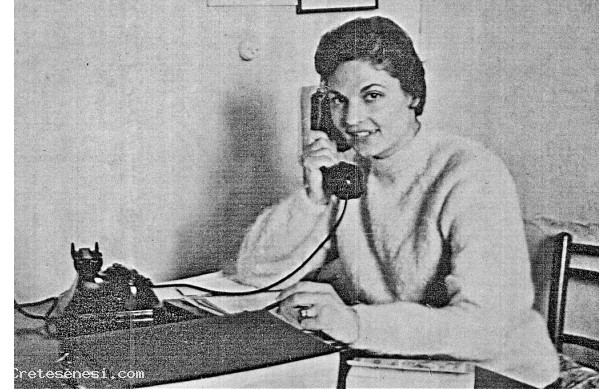 1957 - Il centralino del posto telefonico pubblico