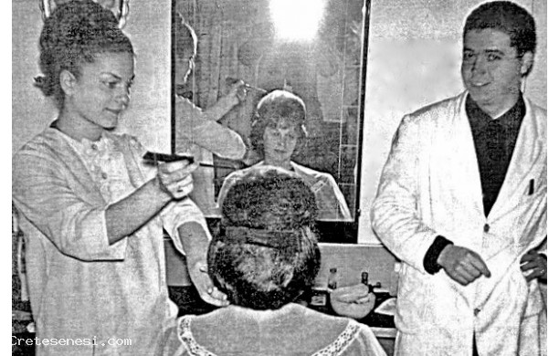 1969 - Rosella e Nedo Tozzi, parrucchieri