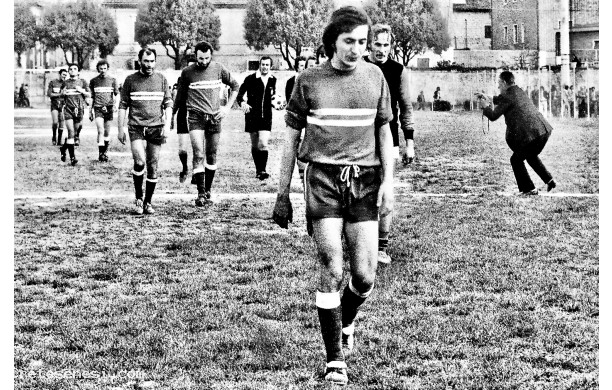 1974, Domenica 14 Aprile - Fine partita: Virtus Asciano - Staggia