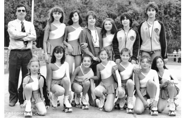 1987 - La squadra di pattinatrici