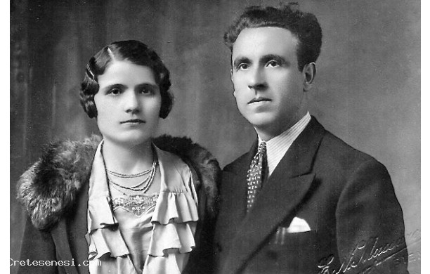 1925, 20 Aprile - Foto ricordo del giorno di matrimonio