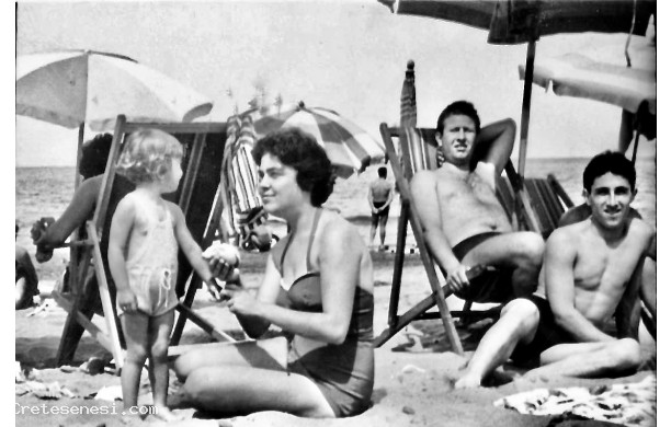 1960 - Al mare a San Vincenzo