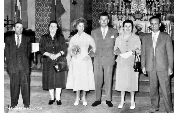 1955, Venerd 10 Giugno - Marcello Trapassi con i parenti