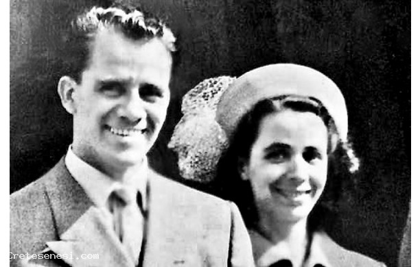 1950, primo Luglio - Maria e Gorizio sposi a Milano