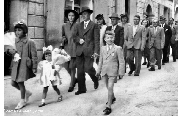1943, Gioved 29 Aprile - Matrimonio di Guido Turillazzi