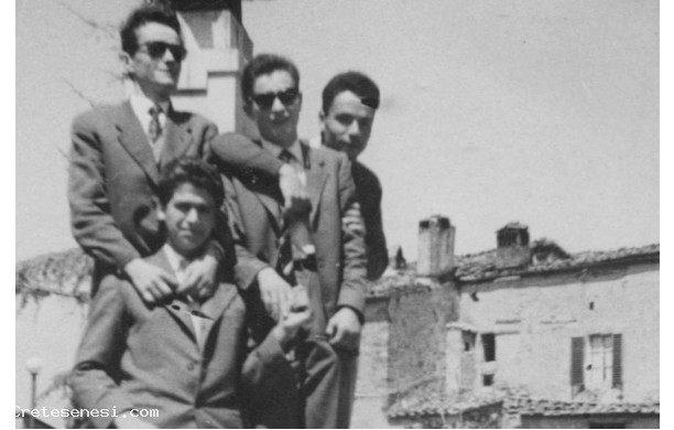 1960 - Quattro amici ai Giardini da Amos