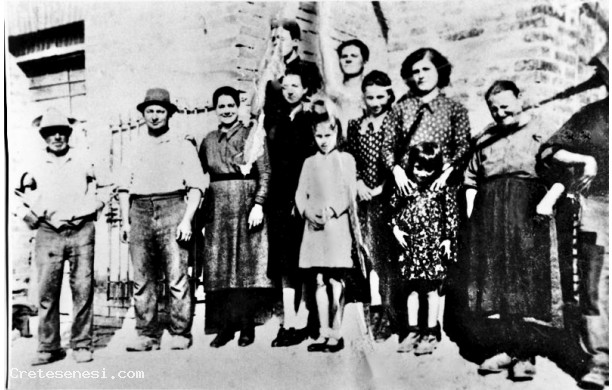 1938 - La famiglia Magini alla Casanova