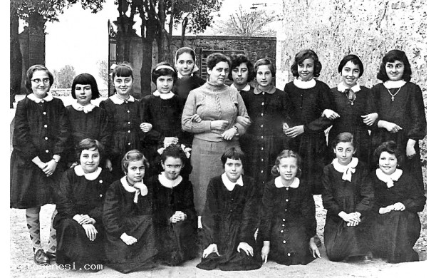 1958 - Quinta Elementare Femminile, sezione B