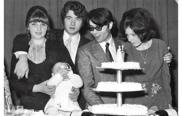 1970 - Mauro Sensi festeggia il suo matrimonio in Italia