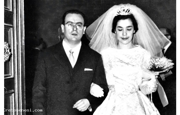 1961, Venerd 21 Aprile - Conte e Rossana, sposi