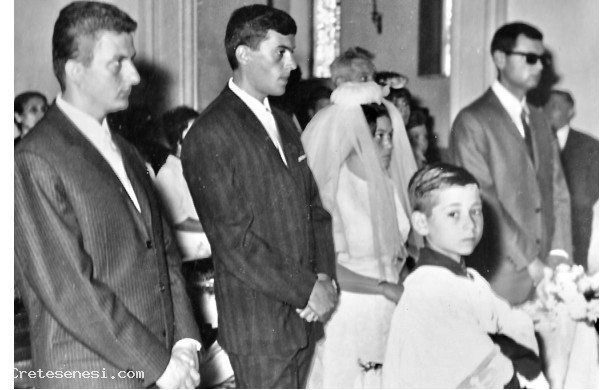 1966, Sabato 9 Luglio - Gli sposi con i testimoni