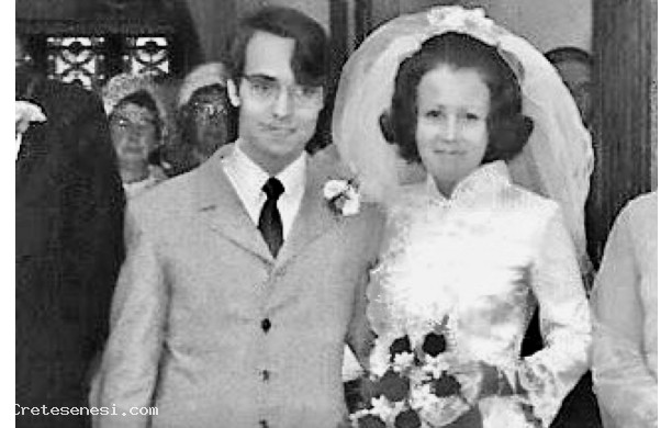 1970, Gioved 22 Ottobre - Mauro Sensi si sposa all'estero