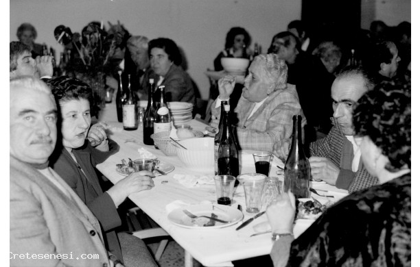 1986 - Festa del Donatore: I commensali