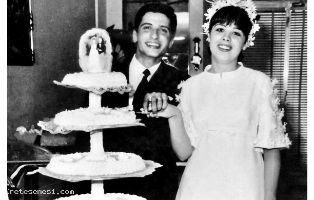 1967, Domenica 3 Settembre - Roberto e Miretta, sposi