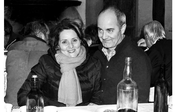 2014, 12 Febbraio - La Coppia a cena con gli  AMICI di S. ALBERTO