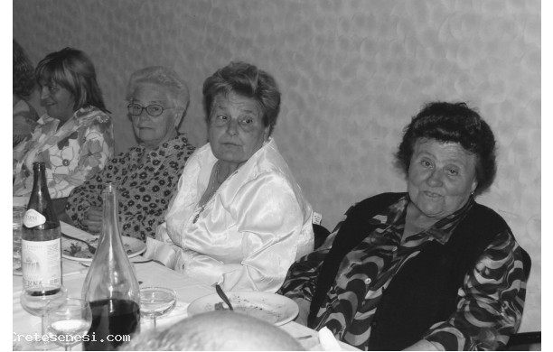 2004 -Festa del Donatore Fratres: I partecipanti a tavola
