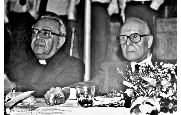 1980 - Garbo dOro, alcune autorit presenti al tavolo di presidenza