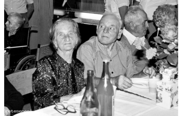 1983, Settembre - Festa degli Anziani alla Stazione: Pancino e la Popa