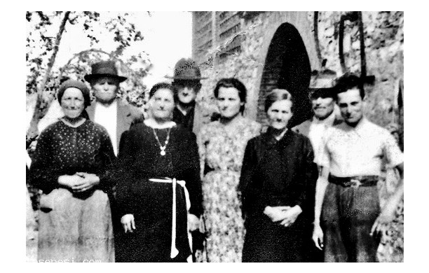 1939 - La famiglia Papi a Rofeno