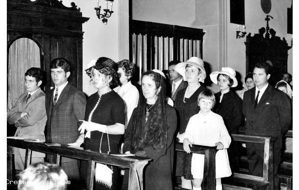1968, Luned 7 Ottobre - I partecipanti al matrimonio di Novilio