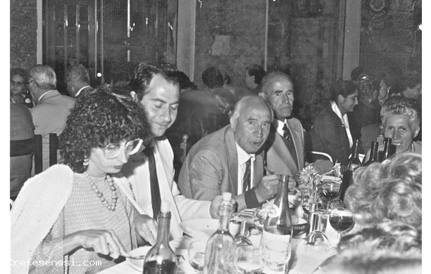 1987 - Cena dei Menciaioli: ascianesi da Siena