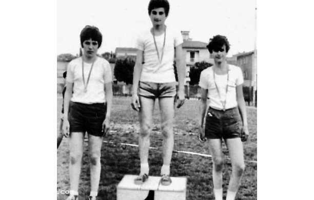 1971, 15 Maggio - Giochi della giovent: premiazione Lancio del Peso