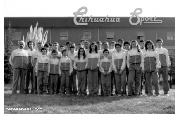 1987 - Il gruppo podistico trasferitosi al ChiHuaaHua Sport
