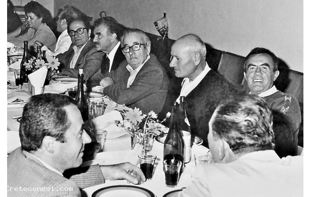 1984 - Cena dei Menciaioli, i Maremmi a capo tavola