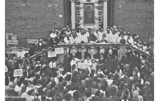 1948? - La Madonna Delle Grazie ancora intatta, prima di essere letteralmente segata