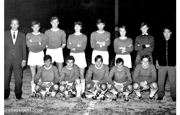1969 - Squadra Virtussina under 18 vincitrice campionato provinciale Juniores