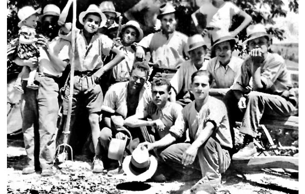 1942 - Tribbiatura nell'aia di San Marco