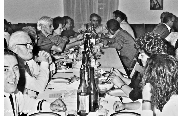 1984 - Cena dei Menciaioli, gli Ascianesi di Chiusi