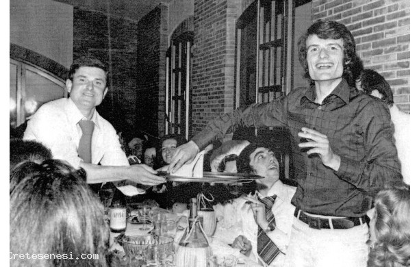 1973 - Pranzo al matrimonio Ciacci, Caratelli