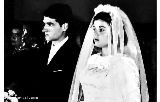 1964, Domenica 13 Settembre - Franco e Ilia all'altare