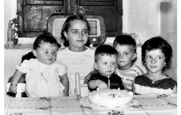 1962, 20 Agosto - Primo compleanno di Stefano