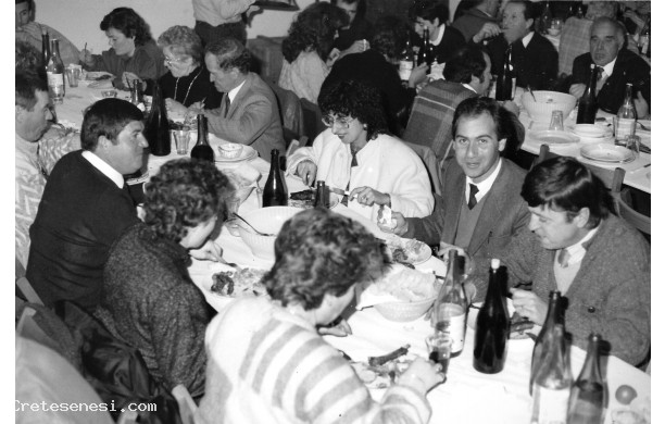1976 - Festa del Donatore: I commensali
