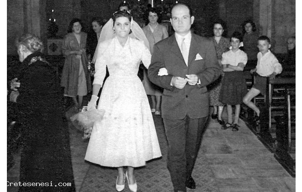 1956, Luned 18 Giugno - Matrimonio di ascianesi trasferitisi a Roma