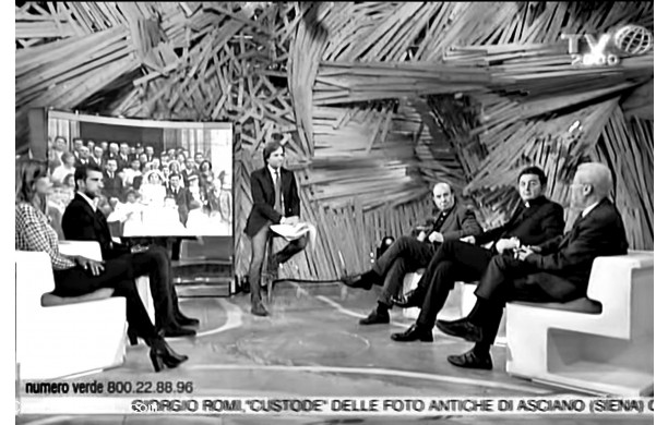 2014, Martedì 6 Maggio - Vecchie foto di Asciano in TV