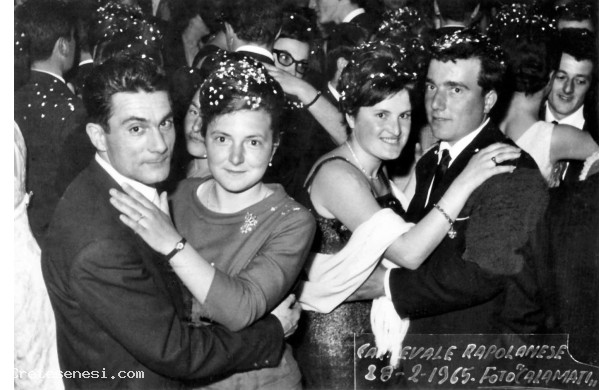 1965, 18 febbraio - Ballo di Carnevale al Teatro