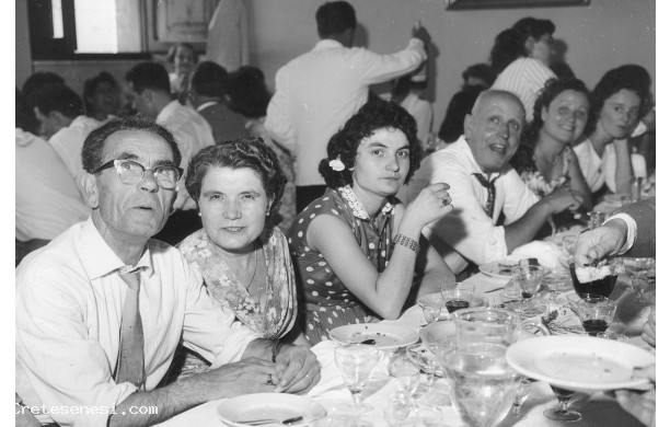 1958 - Fringuello e Fischione al pranzo matrimoniale
