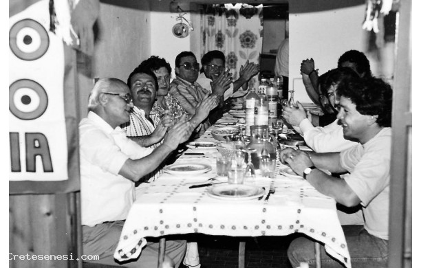 1991 - Zeppino festeggia lo scudetto della SAMP