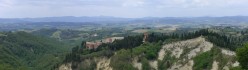 Panorama sui calanchi