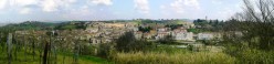 Vista del paese dalle Monachine
