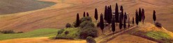 Podere in mezzo ad un gioco di colori