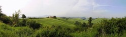 vista con Amiata sullo sfondo