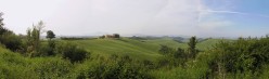 Panoramica dalla strada per Chiusure
