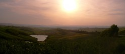 Un tramonto indimenticabile tra le crete