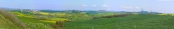 La vallata che porta alle crete di Leonina