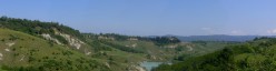 Panoramica verso Rapolano