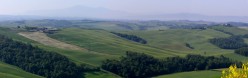 Guardando verso il monte Amiata
